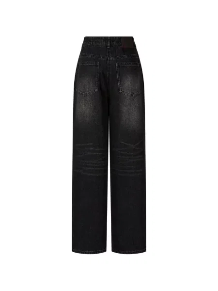 Blugi cu picior larg Tomboy negru