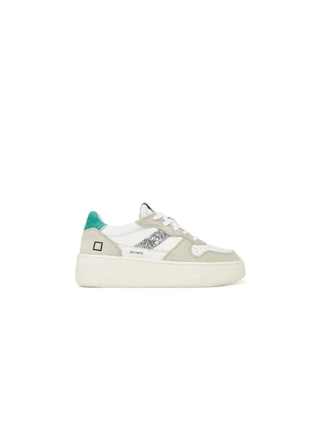 D.A.T.E. Sneakersy Court bílá