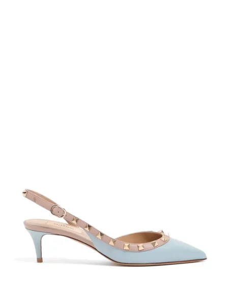 Pantofi cu toc Valentino Garavani slingback albastru