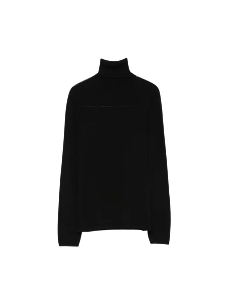 Sweter z golfem D.exterior czarny