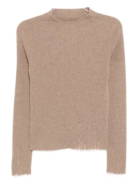 Pulover Uma Wang din cașmir maro