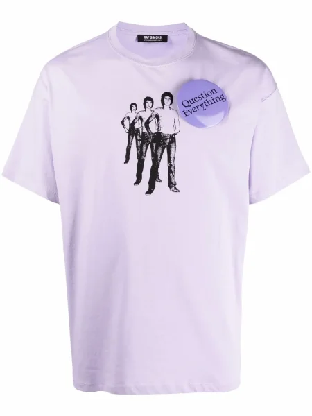 Tricou Raf Simons violet
