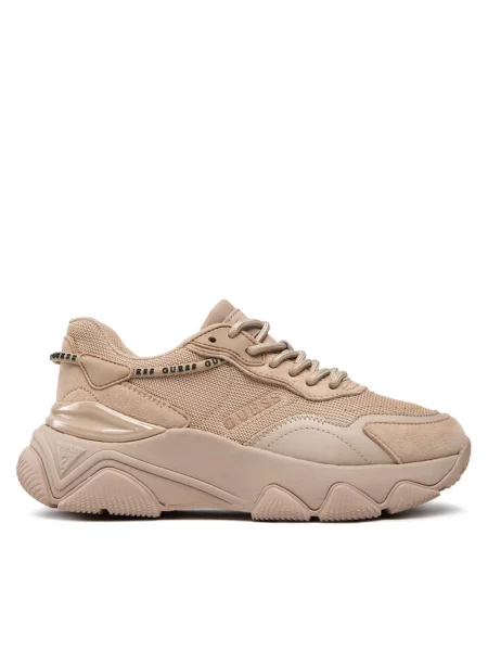 Sneakersy Guess beżowe