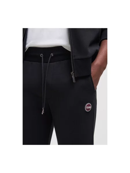 Pantaloni Colmar din fleece negru