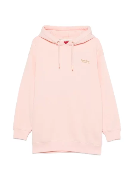 Rochie mini Superdry cu broderie roz