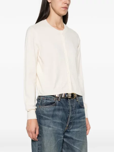 Cardigan Please cu decolteu rotund