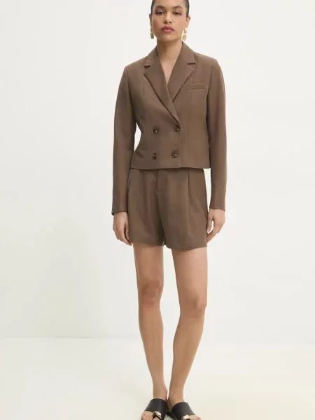 Шорты Answear Lab коричневые