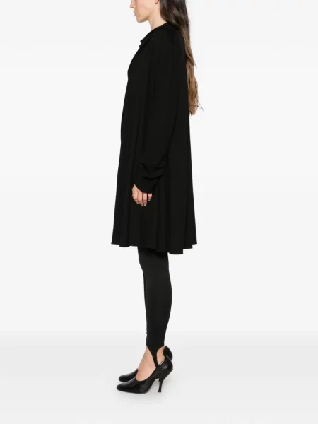 Rochie mini Toteme asimetrică negru