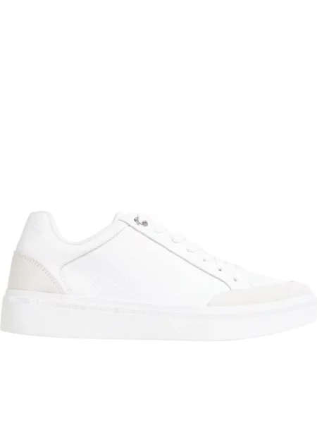 Sneakersy Tommy Hilfiger skórzane białe