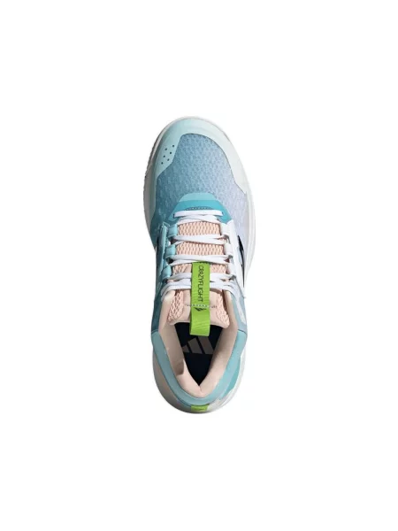 Încălțăminte pentru sporturi de interior adidas Crazyflight 6 Mid Alb albastru