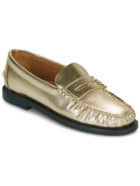 Pantofi Sebago auriu