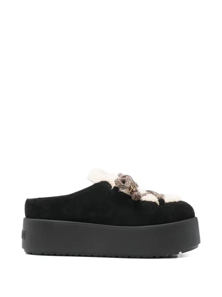 Papuci tip mules Fendi negru