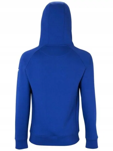 Bluza z kapturem Tecnifibre Fleece Hoodie niebieska