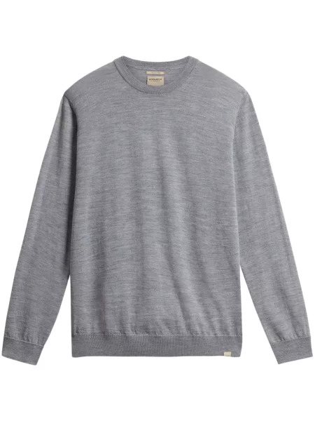 Pulover Woolrich tricotate gri
