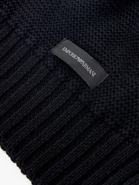 Шапка Emporio Armani черная