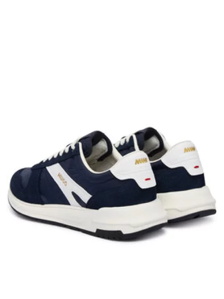 HUGO Sneakersy Tmavomodrá modrá