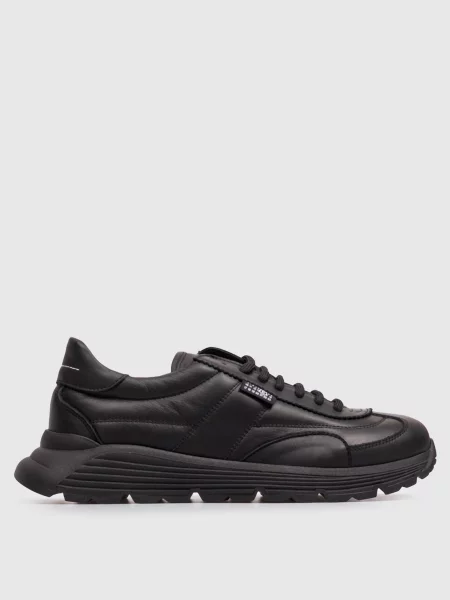 Шкіряні кросівки Maison Margiela Mm6 чорні