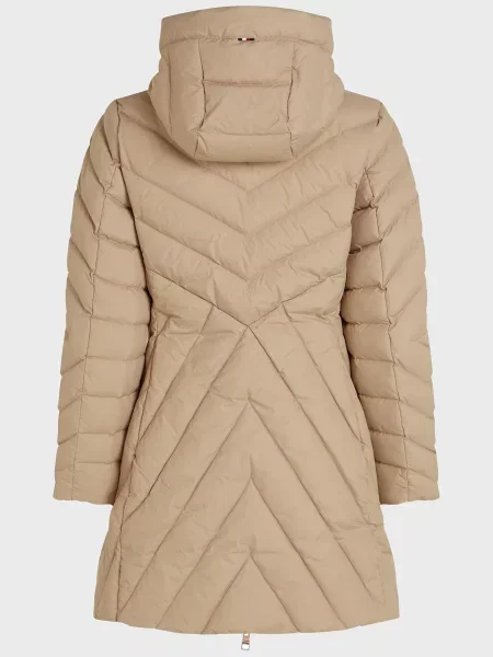 Пуховик Tommy Hilfiger бежевий