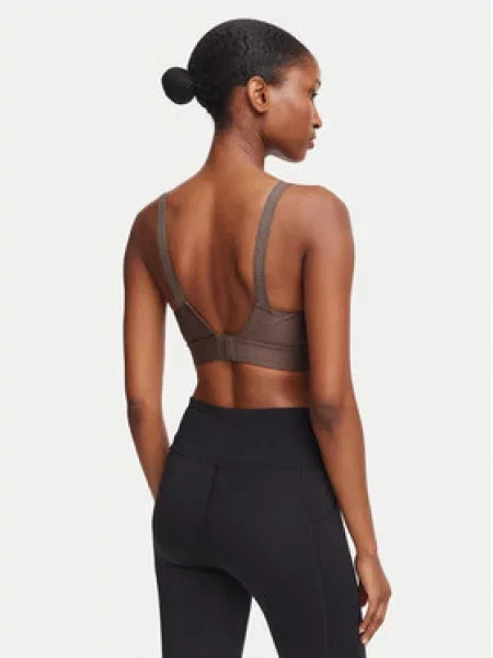Under Armour Špotni nedrček Infinity Mid Bra rjava