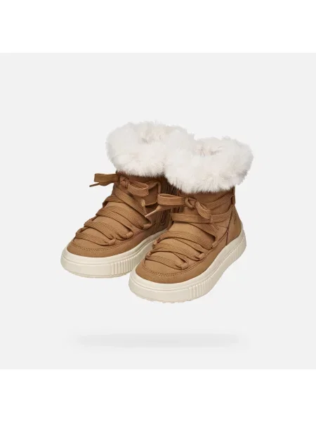 Botine copii Geox alb
