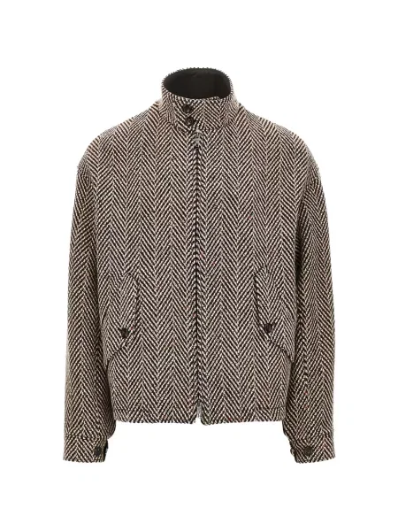 Geacă Emporio Armani maro