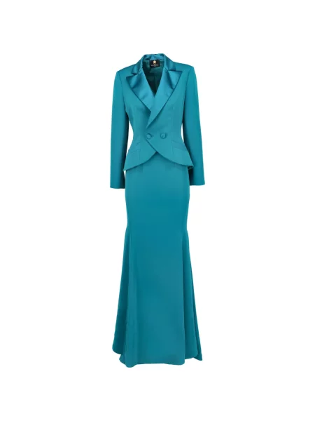 Fusta maxi Marco Gabrielli Atelier albastru