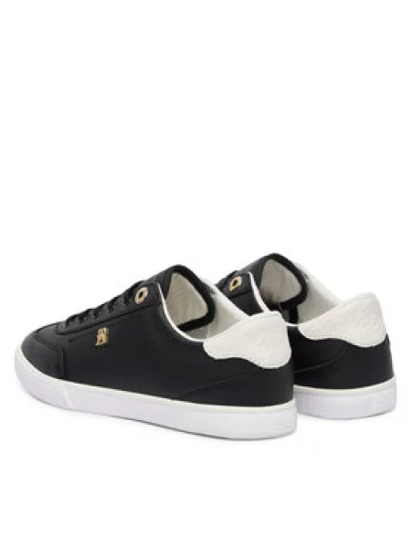 Sneakersy Tommy Hilfiger Th Chic Low Profile Vulc čierna