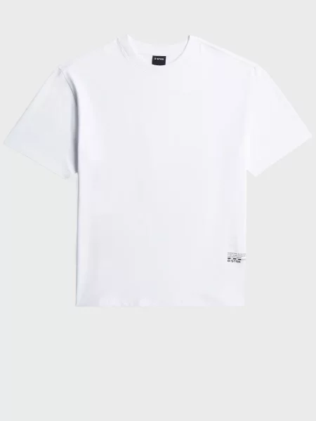 Футболка G-star Raw з аплікацією біла