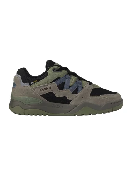 Sneakersy Karhu skórzane szare