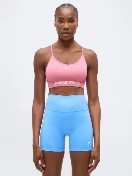 NIKE Športová podprsenka Nike Pro pitaya biela