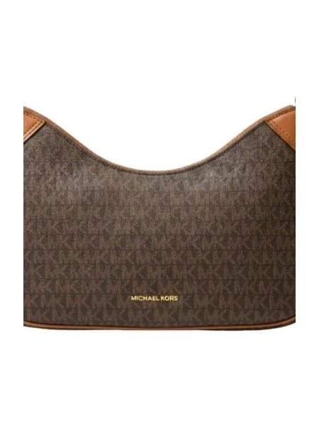 MICHAEL Michael Kors Geantă de umăr / coniac / negru maro