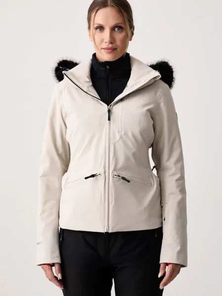 Rossignol jachetă de iarnă pentru femei SNOWDAZZLE bej