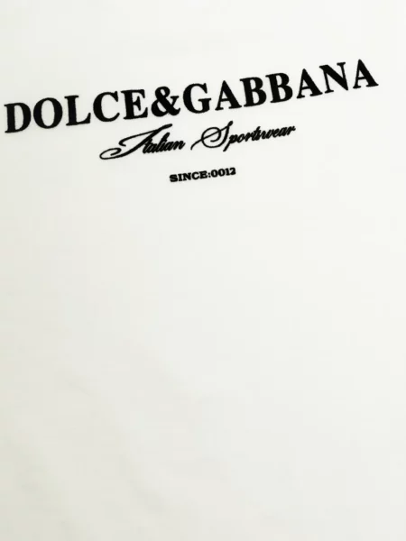 Dětské tričko Dolce & Gabbana bílé