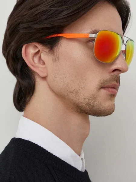 Armani Exchange napszemüveg férfi fekete