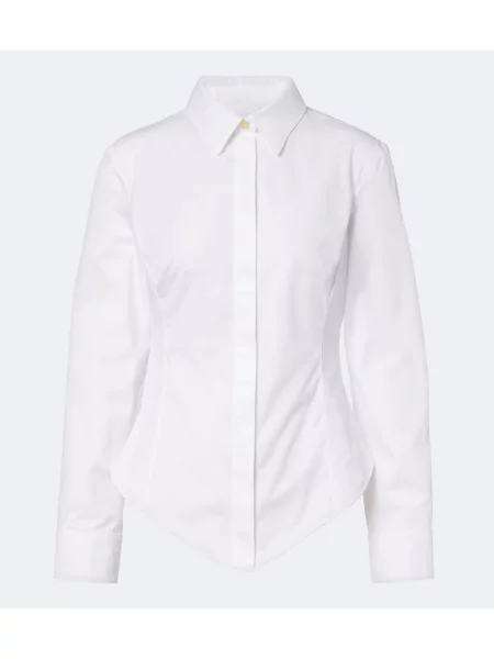 Cămașă Jacquemus din poplin alb
