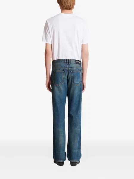 Blugi drepți Balmain albastru