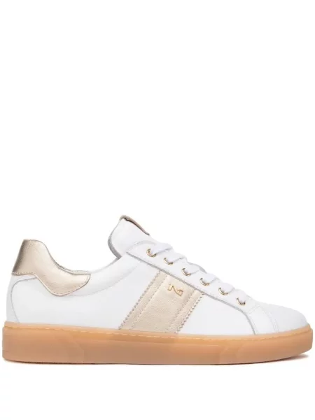 Кожени маратонки Nero Giardini бяло