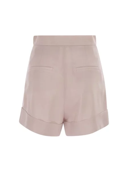 Szorty Max Mara wełniane różowe