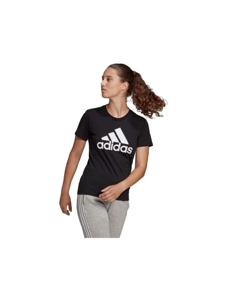 Adidas T-shirt Essentials Logo crna