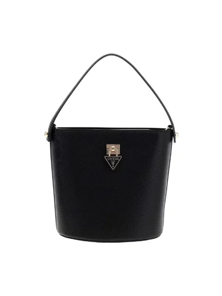 Guess torebka crossbody z imitacji skóry PATSIE czarna
