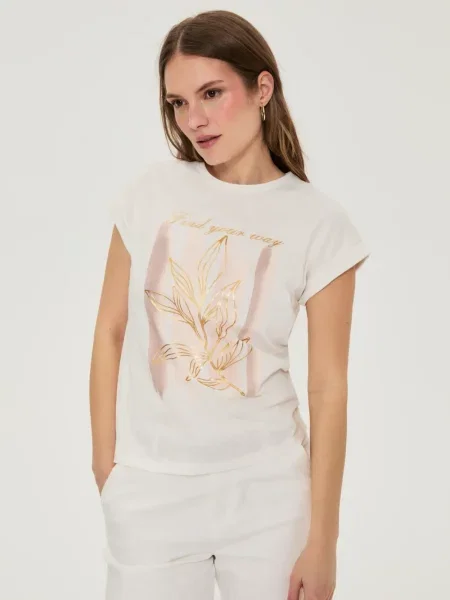 Tricou Marisse alb