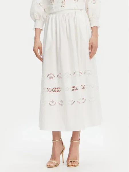 Liu Jo Миди пола бял