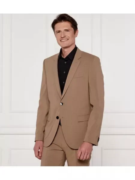 HUGO Zakó | Extra slim fit bézs
