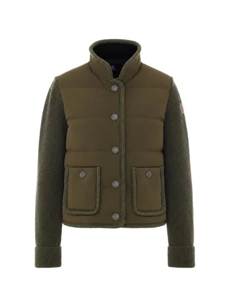 Kardiganas Moncler Grenoble žalia