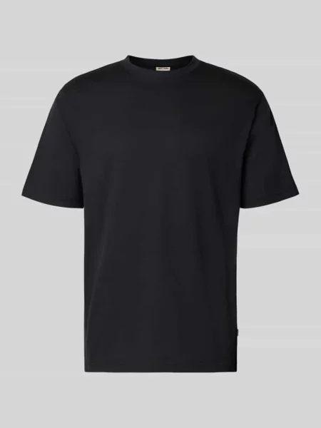 T-shirt o kroju relaxed fit z czystej bawełny model FRED LIFE' Only & Sons czarna