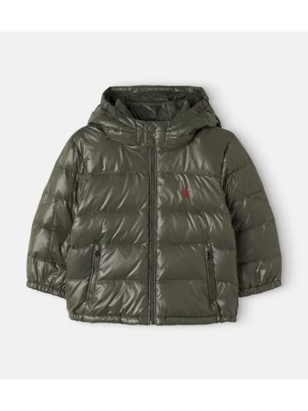Gyerek pehelydzseki Polo Ralph Lauren zöld