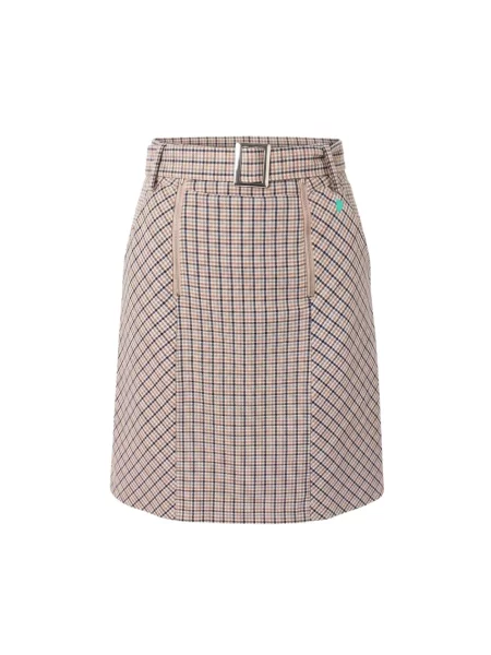 Spódnica mini Trussardi beżowa