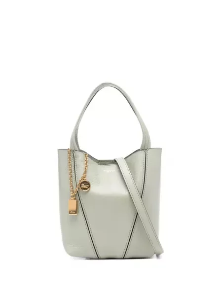 Geantă shopper Chloé verde