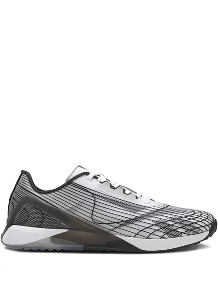 Sneakerși Reebok cu șireturi din dantelă negru