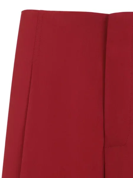 Pantaloni Alberta Ferretti roșu